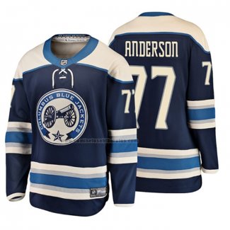 Camiseta Hockey Nino Columbus Blue Jackets Josh Anderson 2019 Alterno Breakaway Azul