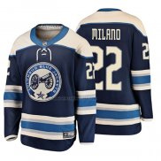 Camiseta Hockey Nino Columbus Blue Jackets Sonny Milano 2019 Alterno Breakaway Azul