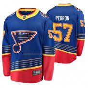 Camiseta Hockey St. Louis Blues Zack Bolduc Primera Premier Breakaway Azul