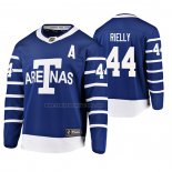 Camiseta Hockey Toronto Maple Leafs Morgan Rielly Throwback Breakaway Jugador Azul