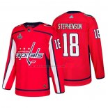 Camiseta Hockey Washington Capitals Chandler Stephenson Bound Patch Stanley Cup Final Rojo