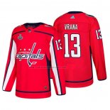 Camiseta Hockey Washington Capitals Jakub Vrana Bound Patch Stanley Cup Final Rojo