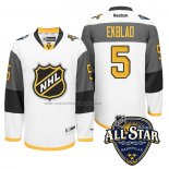 Camiseta Hockey 2016 All Star Florida Panthers Aaron Ekblad Blanco