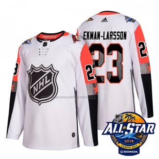 Camiseta Hockey 2018 All Star Arizona Coyotes Arizona Oliver Ekman Larsson Autentico Blanco