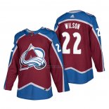 Camiseta Hockey Colorado Avalanche Colin Wilson Autentico Primera 2018 Rojo