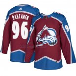 Camiseta Hockey Colorado Avalanche Mikko Rantanen Autentico Primera 2018 Rojo
