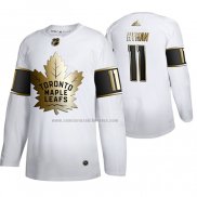 Camiseta Hockey Golden Edition Toronto Maple Leafs Zach Hyman Limited Blanco