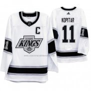 Camiseta Hockey Los Angeles Kings Anze Kopitar Heritage Throwback Blanco