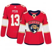 Camiseta Hockey Mujer Florida Panthers Mark Pysyk Adizero Jugador Primera Rojo