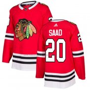 Camiseta Hockey Nino Chicago Blackhawks Brandon Saad Primera Autentico Rojo