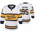 Camiseta Hockey Nino Nashville Predators Matt Duchene Replica Jugador 2020 Winter Classic Blanco Camiseta Hockey Nino Nashville Predators Matt Duchene Replica Jugador 2020 Winter Classic Blanco