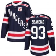 Camiseta Hockey Nino New York Rangers Mika Zibanejad Autentico 2018 Winter Classic Azul