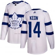 Camiseta Hockey Toronto Maple Leafs Dave Keon Autentico 2018 Stadium Series Blanco